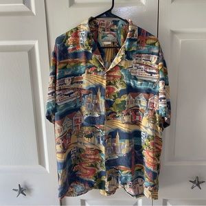 Paradise Found Vintage Hawaiian Shirt XL